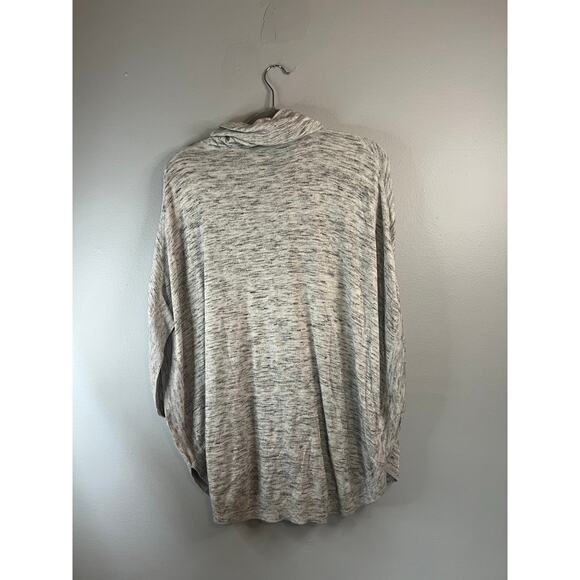 Talbots Womens Poncho Cowl Neck Gray Size M/L - Picture 4 of 4